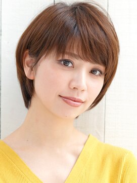 ナオシ トレス 富雄店(nao*c tres) 【奈良/富雄nao*c】笑顔が似合う☆大人かわいい丸みショートヘア