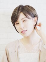 【ORO】ココアブラウンショートボブ　さがら
