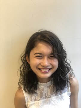 エイトセカンド 新宿三丁目店(EIGHT second) 外国人風パーマ