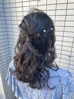 アンドティ ヘア 東久留米店(&.T HAIR) ハーフアップ/パーティーアップ/ヘアセット