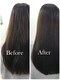 アルファ インタラクティブ エム フラワー(ALUFA interactive.M Flower)の写真/【髪質改善＆トリートメント】人気の髪質改善縮毛矯正でナチュラルなのに、持続力抜群のストレートヘアに♪