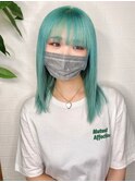 薄ミントカラー【飯田淳平】Re:ta Hair