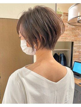 バンプ ギンザ(BUMP GINZA) くびれショート/マロンブラウン/大人ショートボブ