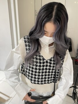 アライブ ハラジュク(ALIVE harajuku) 中韓mixバレイヤージュ