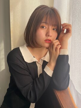 イオエ 岡本(ioe) 髪質改善/チェリーブラウン/モード/ダークアッシュ/イメチェン