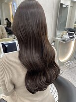 ロンド マーレ 天神大名店(Lond mare)&nbsp;韓国くびれヘア　韓国巻き　韓国風ヘア　前髪　顔まわりレイヤー