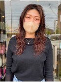 毛先パーマ