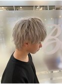 【園田/ホワイトカラー】大人気ブリーチカラー
