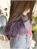 【Liaby by Allure】小田桐 潤 バイオレットインナーカラー