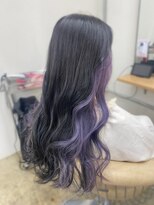 ファンド 千葉(fand)&nbsp;イヤリングカラー/インナーカラー/ラベンダー/千葉/MANAMI