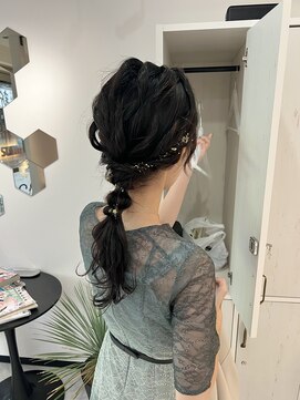 スミ(sumi) 金箔アレンジ/結婚式お呼ばれ