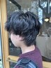 【スタイリングが楽に♪】カット＋メンズパーマ　￥13500