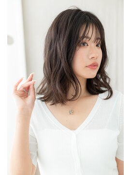 カバーヘア ブリス 志木南口駅前店(COVER HAIR bliss) 韓国風毛先パーマエアリーミディウェットヘアZ志木20代30代40代