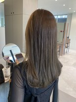 ローレンアオ(LOREN AO)&nbsp;オリーブベージュ/カーキベージュ/ロング/レイヤーロング