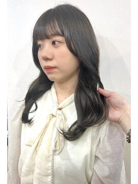 リコバイアフロート(riko by afloat) オリーブカラー/オリーブベージュ/レイヤーカット