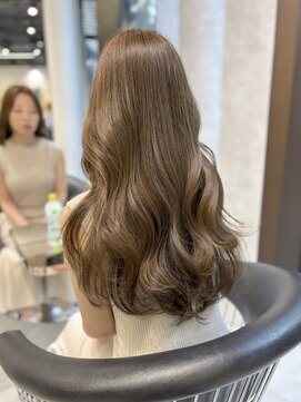 シティ(CITY) ベージュカラー/マロンベージュ/韓国レイヤー/秋カラー