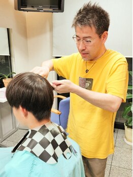 カットスペース ミクスト(CUT SPACE Mixed)の写真/《鶴ヶ島駅徒歩2分》一人一人のお客様としっかり向き合い、髪質・お悩み・理想のヘアに合わせてご提案◎