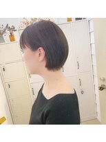 ニューライン 豪徳寺 山下(New-Line)&nbsp;後れ毛のある大人ショートボブ