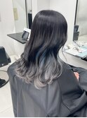 【ALIVE吉祥寺】インナーカラーグラデーションシルバーブルー