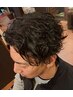 男前カット×眉カット×パーマ×シェービング× シャンプー￥14000～⇒￥13500