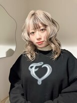 モニカ 栄店(MONIQA)&nbsp;ホワイトベージュ×ブラウン