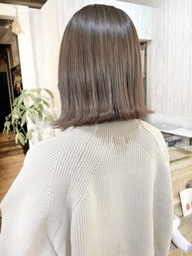 アクトゥス(AEQUITAS) ブリーチなしダブルカラー×アッシュベージュ