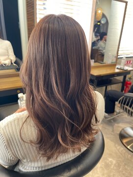 ヘアリゾート粋 トゥジュ 池袋東口店(tujuh) 髪質改善/透明感マロンブラウン/大人可愛い