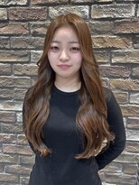 ゼスト 三鷹店(ZEST) メルティカラーフェミニンロング似合わせカットブリーチなし三鷹