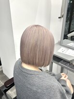 ペレ 栄店(PELE)&nbsp;イメチェン/ホワイトブロンド/外ハネボブ/美髪/栄