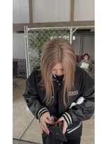 ディーパス(D-PATH)&nbsp;【White milk tea／会津若松】ダブルカラー/バレイヤージュ