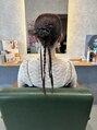 シャッター(SHUTTER)&nbsp;カチモリヘアでお呼ばれも個性出しましょう！