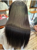 美髪ストレート♯静岡市♯髪質改善♯縮毛♯美髪矯正