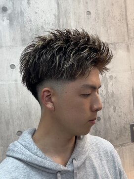 メイン(MENIN) 【Insta@hi_de0205】茶髪ハイライトスタイル[相模大野/町田]