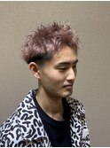 ハイトーン×スパイキーショート