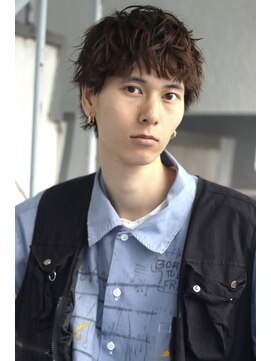 ブークル(boucle) メンズショートパーマ ソフトツイスト