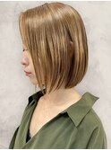 20代30代40代大人可愛い髪質改善カラー艶感ストレート透明感