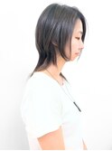 前下がりウルフレイヤースタイル
