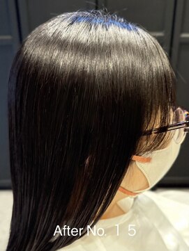 ヒライ(HIRAI) No.15 30代のお悩み「うねり、パサつき」After