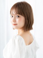 カバーヘア ブリス 大宮西口(COVER HAIR bliss)&nbsp;ミルフィーユカラー小顔補正カットミディアム//大宮20代30代40代