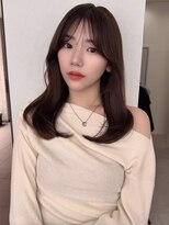 ソヨン 金山店(SOYON)&nbsp;大人ガーリー/似合わせカット/ダークアッシュ/ココアブラウン