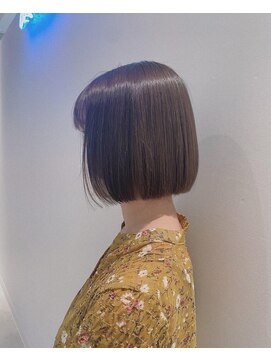 ハイレート ウニクス川越店(Hairate) 【Hairate本川越】やわらかベージュカラーとボブの相性◎