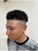スパイラルパーマ強め