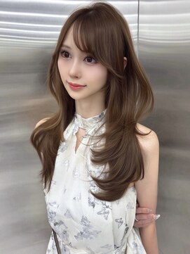 アイヴァン(AIVAN) ナチュラルレイヤー/ロングレイヤー/ココアブラウン  lll