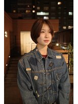 ブランコ 青山(BLANCO)&nbsp;青山/ミルクティーブロンド/ダークブルー/デジタルパーマ