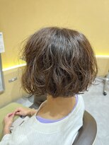 ミツマル イオンモール京都桂川店(MITSUMARU)&nbsp;ふんわり質感のパーマボブ