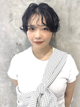 サーカス 町田(circus) ワンホンレイヤー/ミルクティーブロンド/ダークブルー/町田