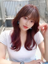 エイミーバイアフロートザガーデン 浦和店(amie by afloat the garden)&nbsp;大きめカールくびれレイヤーカット【浦和】フレンチバング