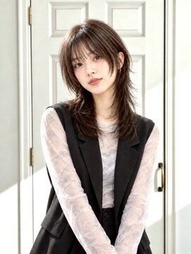 アロマヘアルーム 横浜店(AROMA hair room) 小顔カット/ウルフミディ/シースルーバング/ウルフレイヤー/横浜