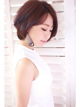 ヘアーアンドメイク フォルス(HAIR&MAKE FORS) 【FORS】西田ゆか お手入れ簡単☆綺麗めショートボブ