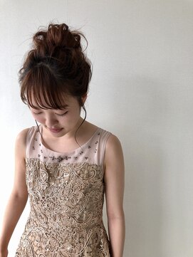 ケイズプラス(K's PLUS) 《k's plus》ルーズなお団子ヘアー